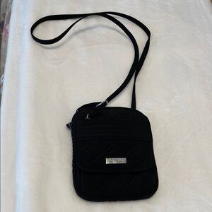 Vera Bradley Black Quilted Crossbody Bag
